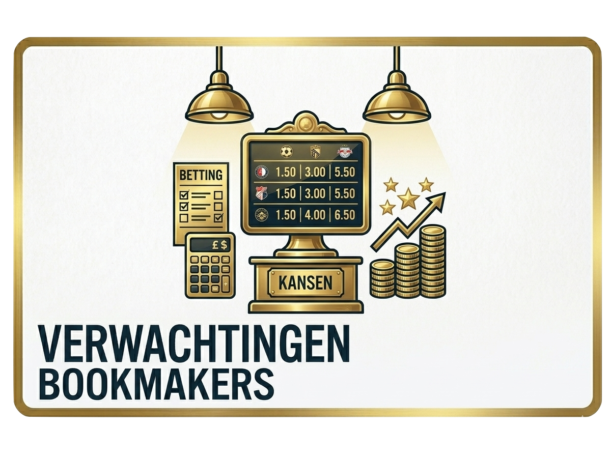 Verwachte uitslagen bookmakers groepsfase WK 2026